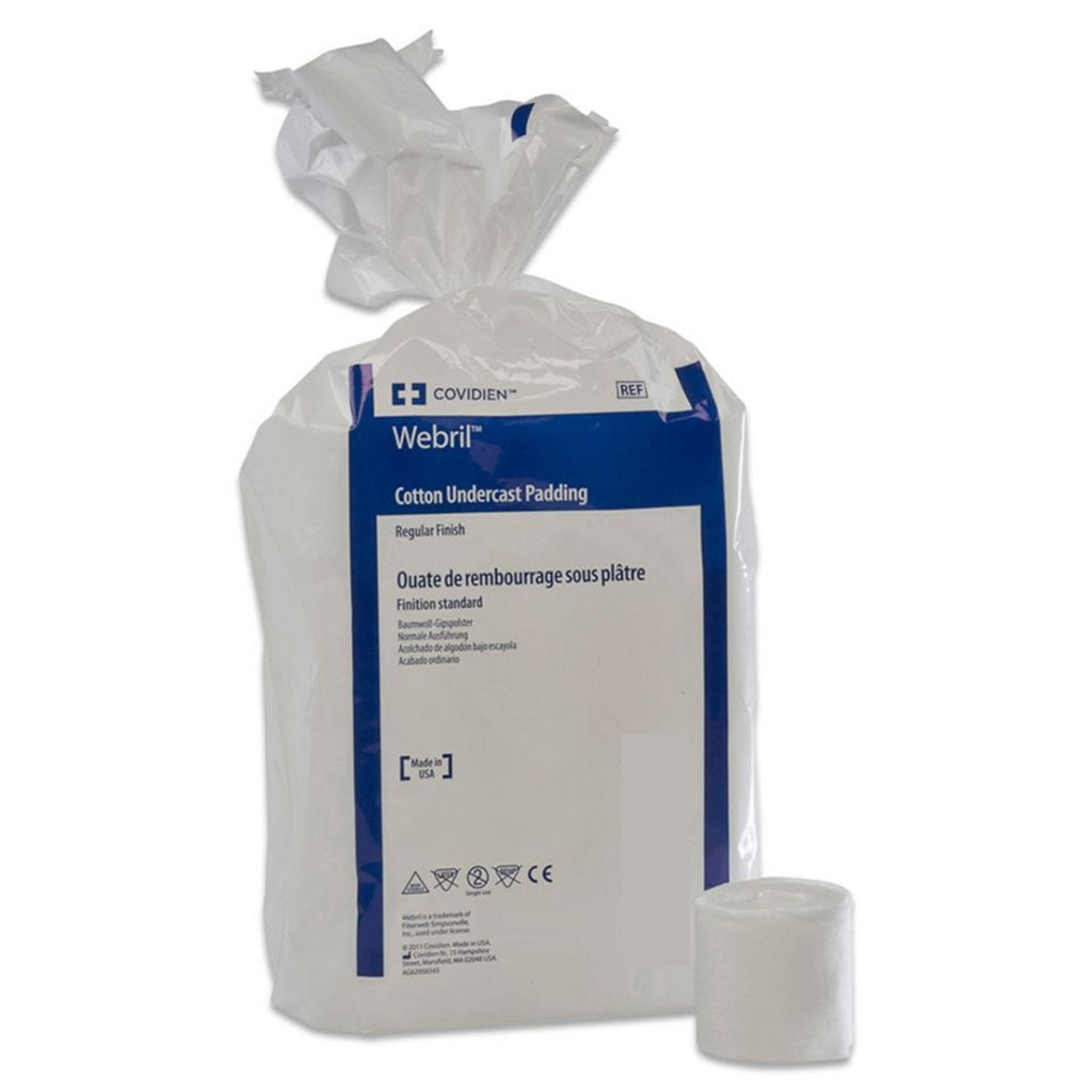 Webril Undercast Cotton Cast Padding, NonSterile, 6 Inch X 4 Yards