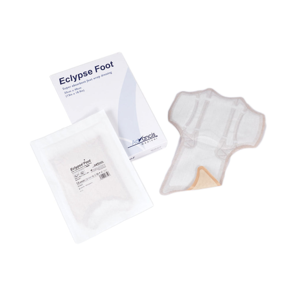 EclypseÂ¨ Foot Super Absorbent Dressing, 9 x 13 Inch