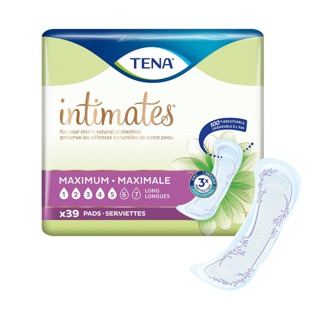 TenaÂ® Intimatesâ„¢ Heavy Long Bladder Control Pad, 15-Inch Length