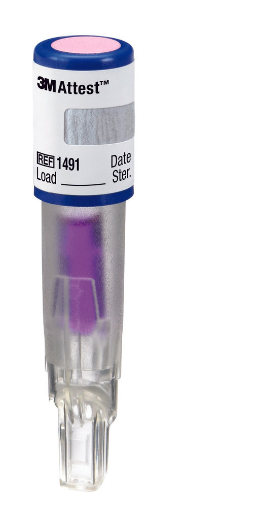 Attest™ Rapid Readout Sterilization Biological Indicator Vial Steam 2-1/2 Inch