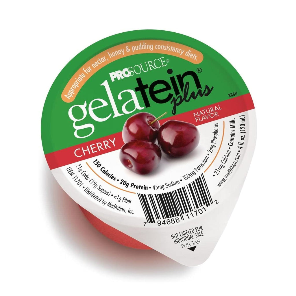 GelateinÂ® Plus Cherry Oral Supplement, 4 oz. Cup