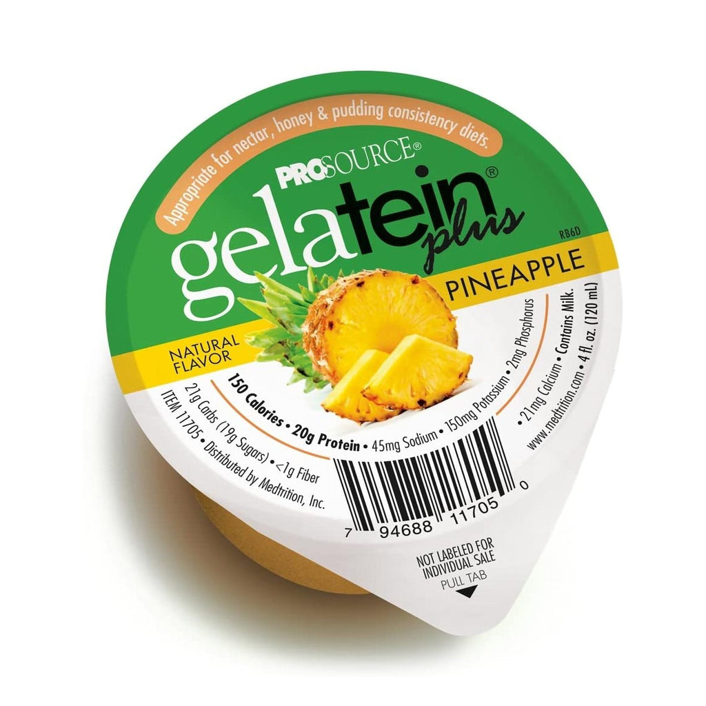 GelateinÂ® Plus Pineapple Oral Supplement, 4 oz. Cup
