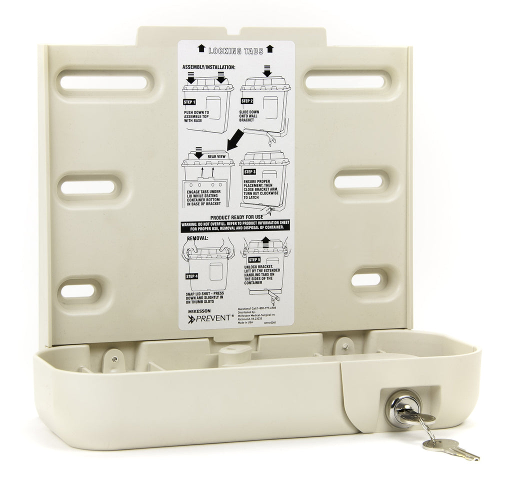 McKesson PreventÂ® Sharps Collector Bracket