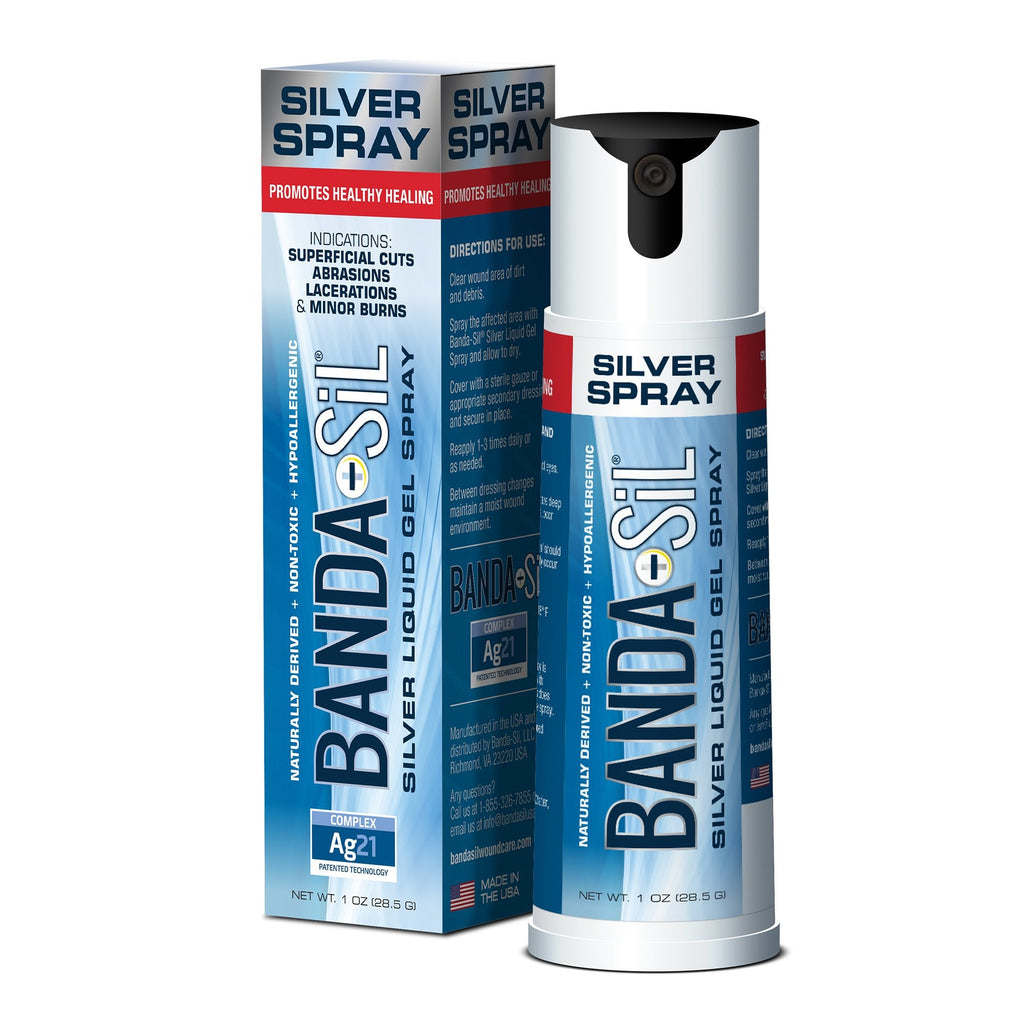 BANDA-SiLÂ® Silver Liquid Bandage Spray, 1 oz.