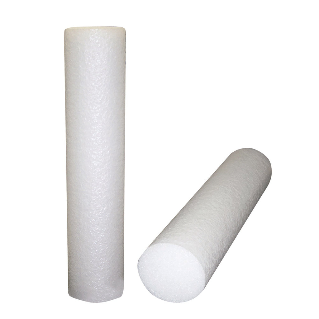 CanDoÂ¨ Jumbo Round Foam Roller, 8 Inches by 36 Inches