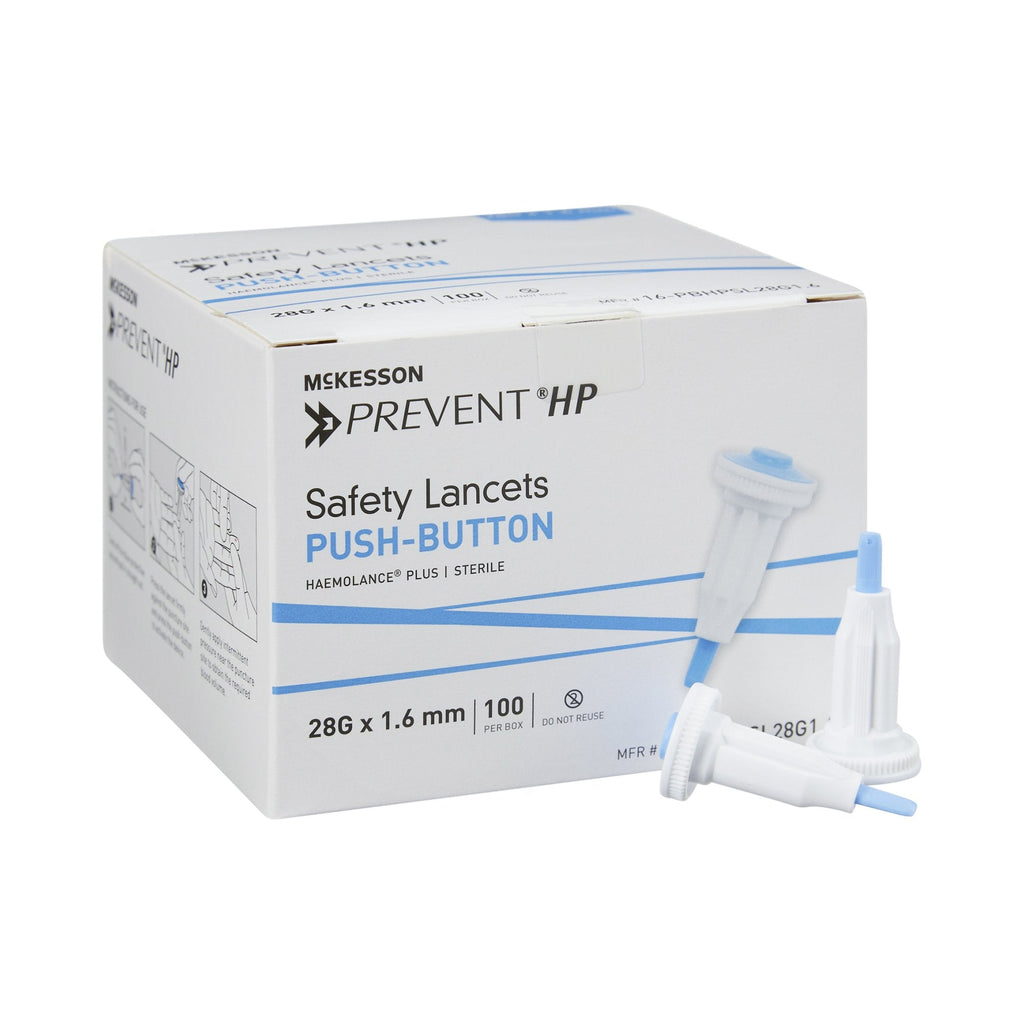 McKesson PreventÂ® Safety Lancet, 28 Gauge