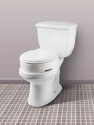 CarexÂ¨ Hinged Riser Toilet Seat
