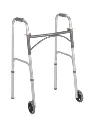 driveâ„¢ Steel Folding Walker, 25 â€“ 32 Inch Height