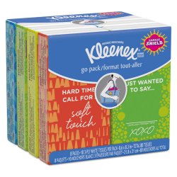 KleenexÂ® Pocket Pack Facial Tissue, 10 per Pack