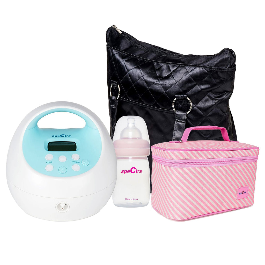 SpeCtraÂ¨ S1 Plus Breast Pump Kit (rechargeable) with Tote, Cooler Bag and Bottles