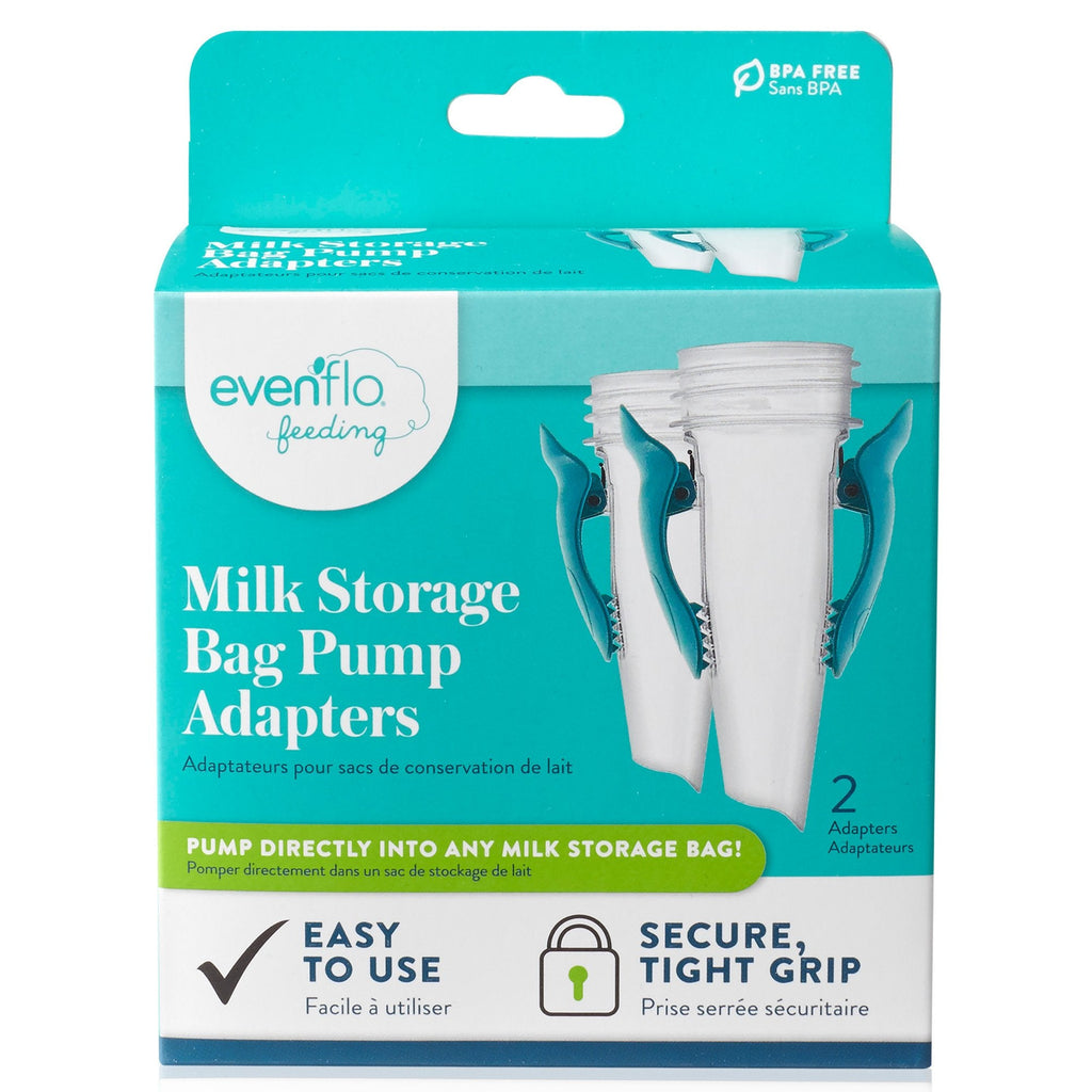 EvenfloÂ® Advanced Breast Milk Storage Bag Adapters