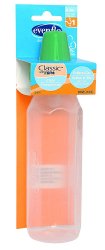 EvenfloÂ® Classic Clear Baby Bottle, 8 oz., 36 per Case