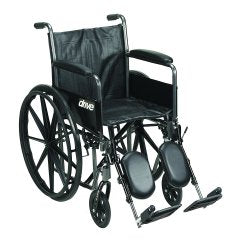 driveÂª Silver Sport 2 Wheelchair, 16-Inch Seat Width