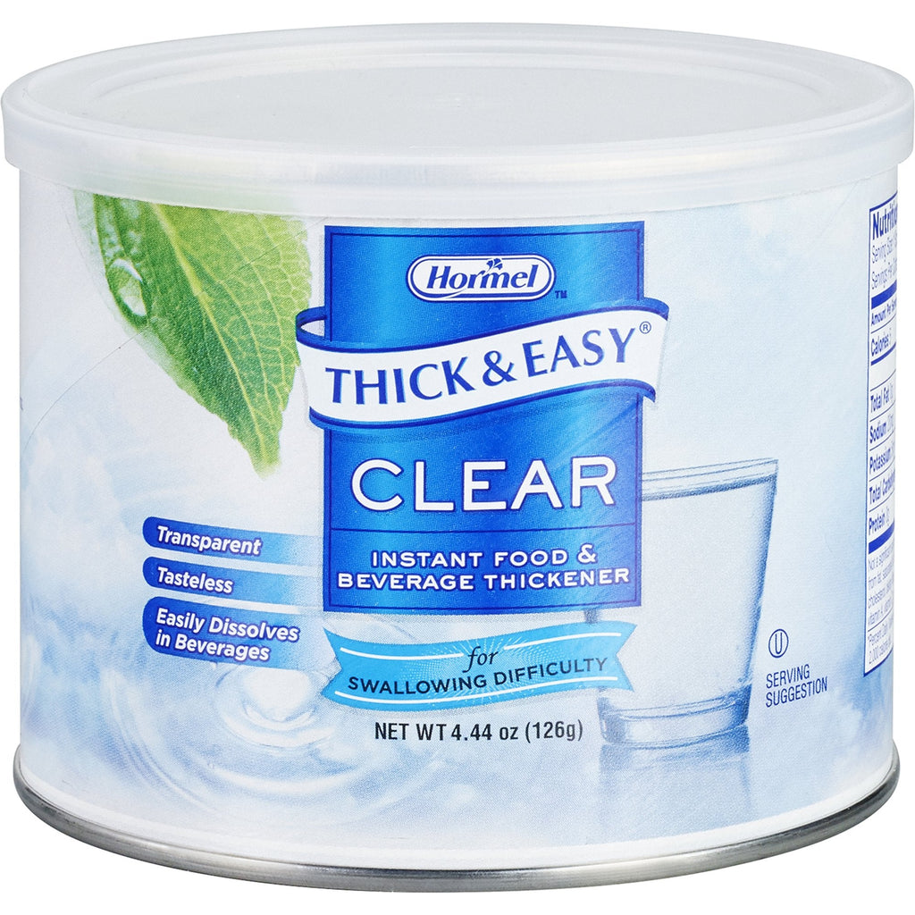 Thick & EasyÂ® Clear Food and Beverage Thickener, 4.4 oz. Canister