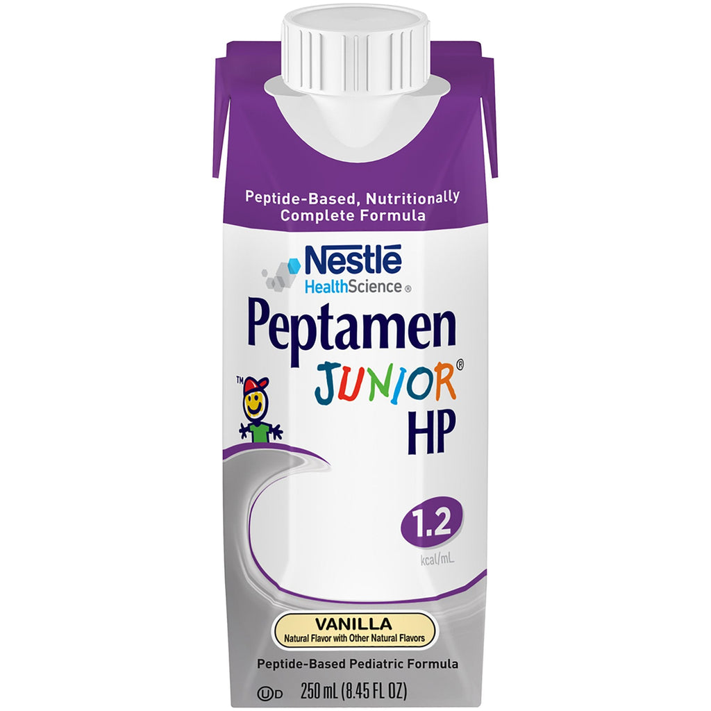 Peptamen JuniorÂ® HP Vanilla Pediatric Oral Supplement / Tube Feeding Formula, 8.45 oz. Carton