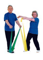 TheraBandÂ¨ Exercise Resistance Band, Gold, 5 Inch x 50 Yard, 3X-Heavy Resistance