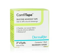 ComfiTapeÂª Silicone Medical Tape, 2 Inch x 5 Yard, Tan