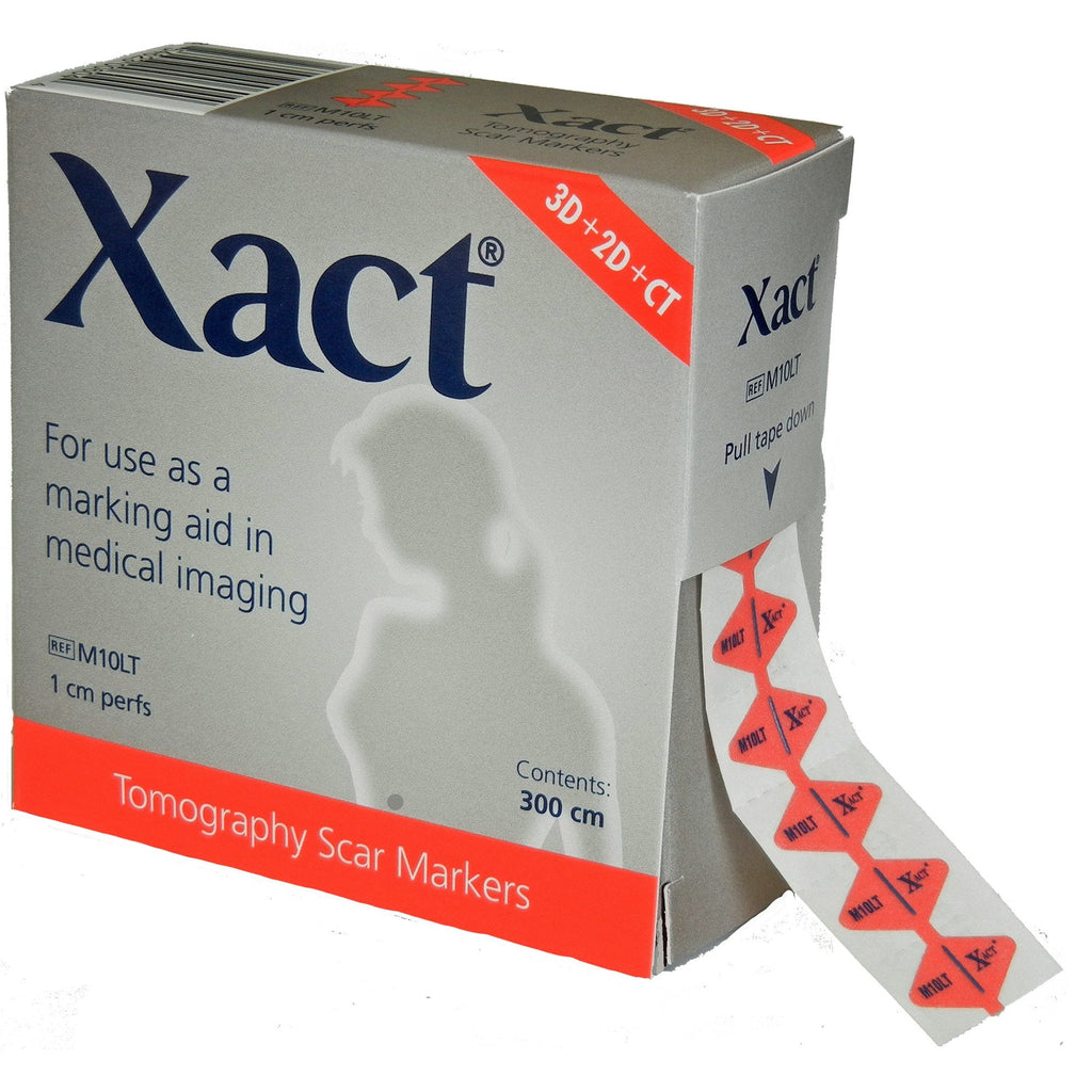 Mammography Tomosynthesis Scar Marker Xact® Plastic with 1 cm Perforations