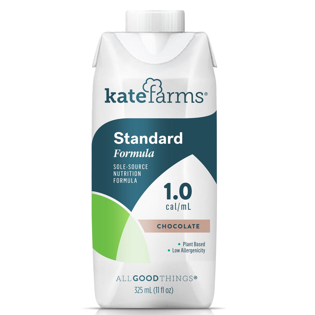 Kate FarmsÂ® Standard 1.0 Oral Supplement / Tube Feeding Formula, Chocolate Flavor, 11 oz. Carton