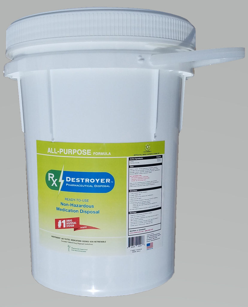 Rx DestroyerÂª Drug Disposal Container