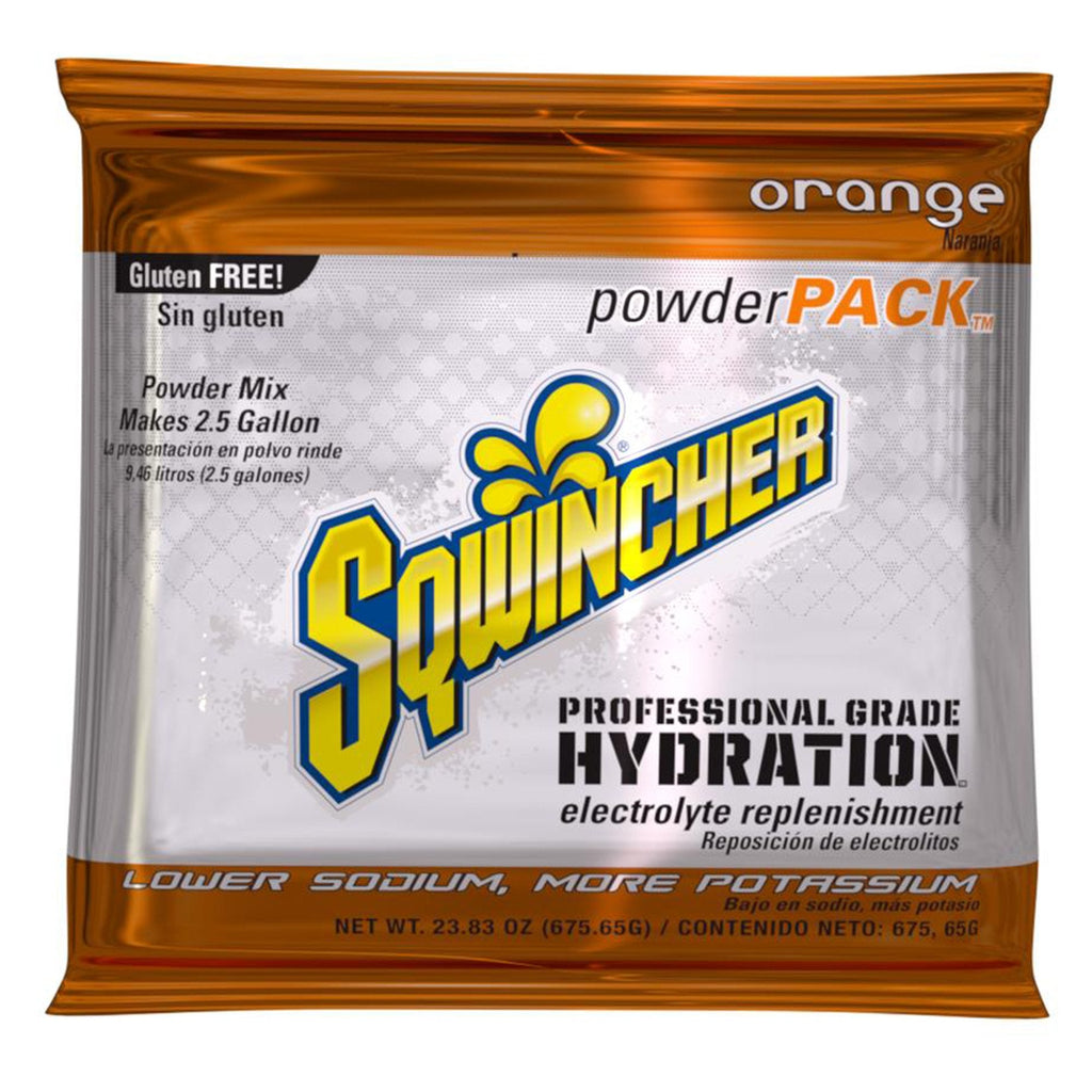SqwincherÂ® Powder PackÂ® Orange Electrolyte Replenishment Drink Mix, 9.53 oz. Packet
