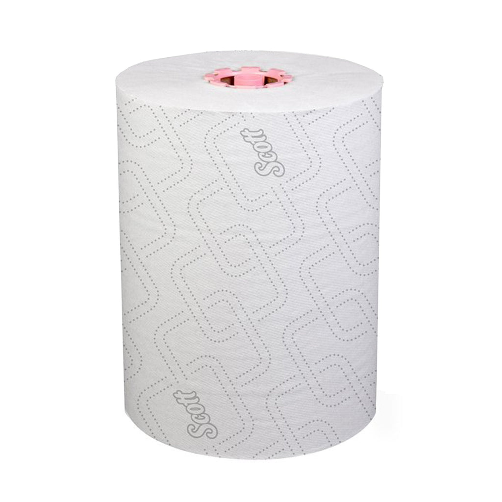 ScottÂ¨ Control SlimrollÂª White Paper Towel, 8 Inch x 580 Foot, 6 Rolls per Case