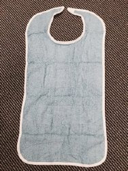 Lew Jan Textile Hook and Loop Closure Reusable Bib
