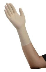 InstaGardÂ® Synthetic Vinyl Standard Cuff Length Exam Glove, Extra Large, Clear