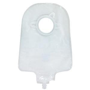 Securi-TÂª Two-Piece Drainable Transparent Urostomy Pouch, 9 Inch Length, 2_ Inch Flange