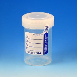Urine Specimen Container Tite-Rite™ 53 mm Opening 90 mL (3 oz.) Screw Cap Patient Information Sterile
