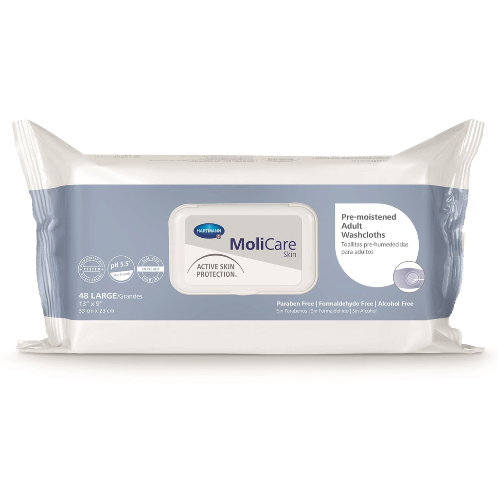MoliCareÂ® Scented Skin Washcloths, Soft Pack