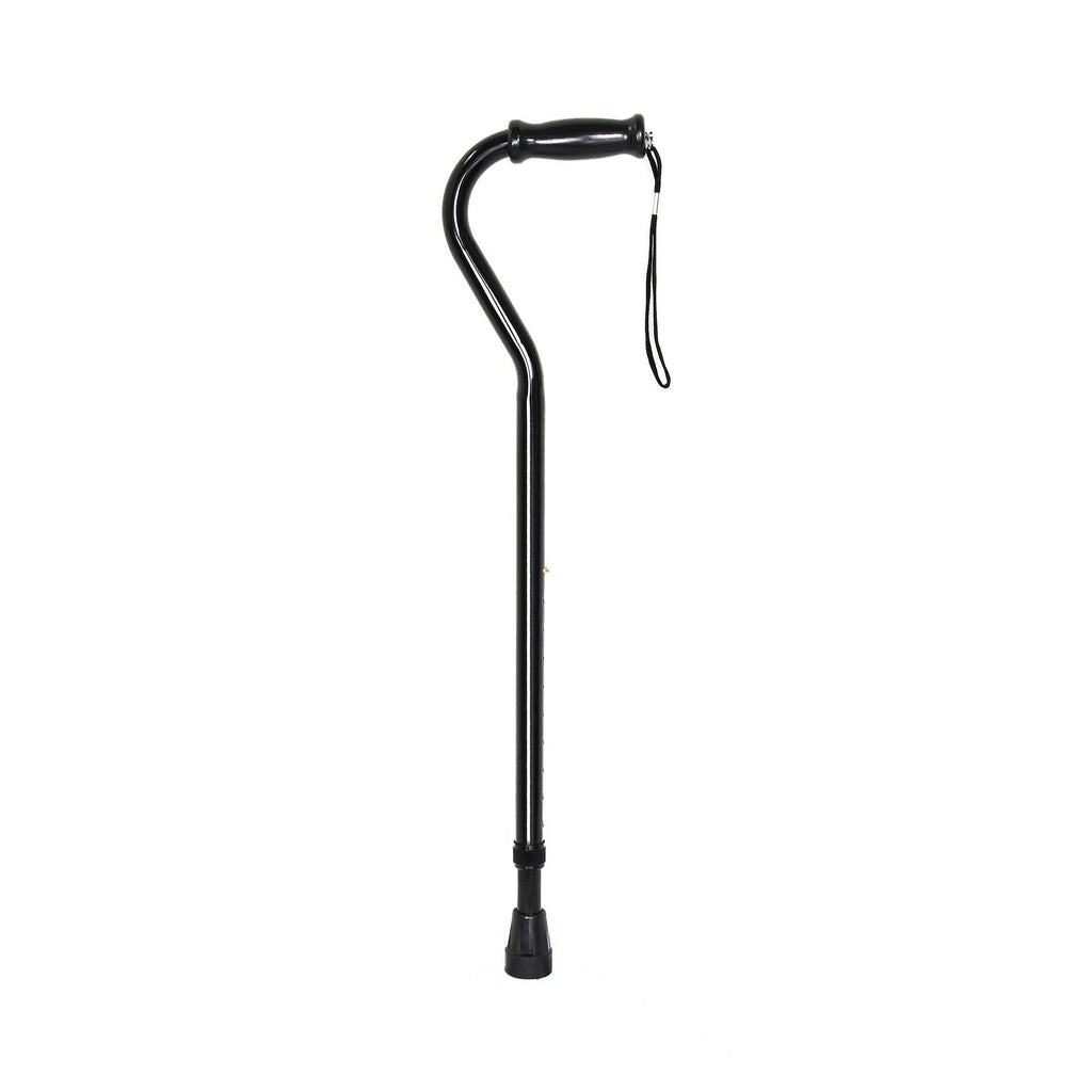 McKesson Steel Offset Cane, 29Â¾ â€“ 37Â¾ Inch Height
