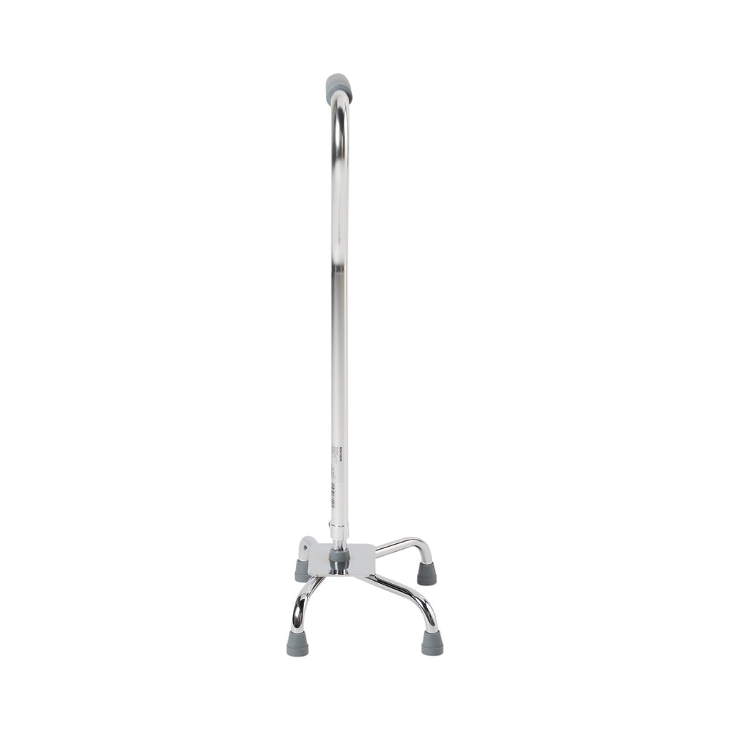 McKesson Steel Chrome Offset Quad Cane, 29 â€“ 37Â½ Inch