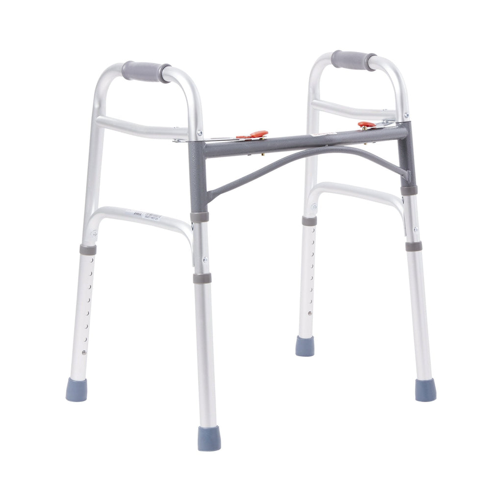 McKesson Junior Aluminum Folding Walker, 25 â€“ 32 Inch Height