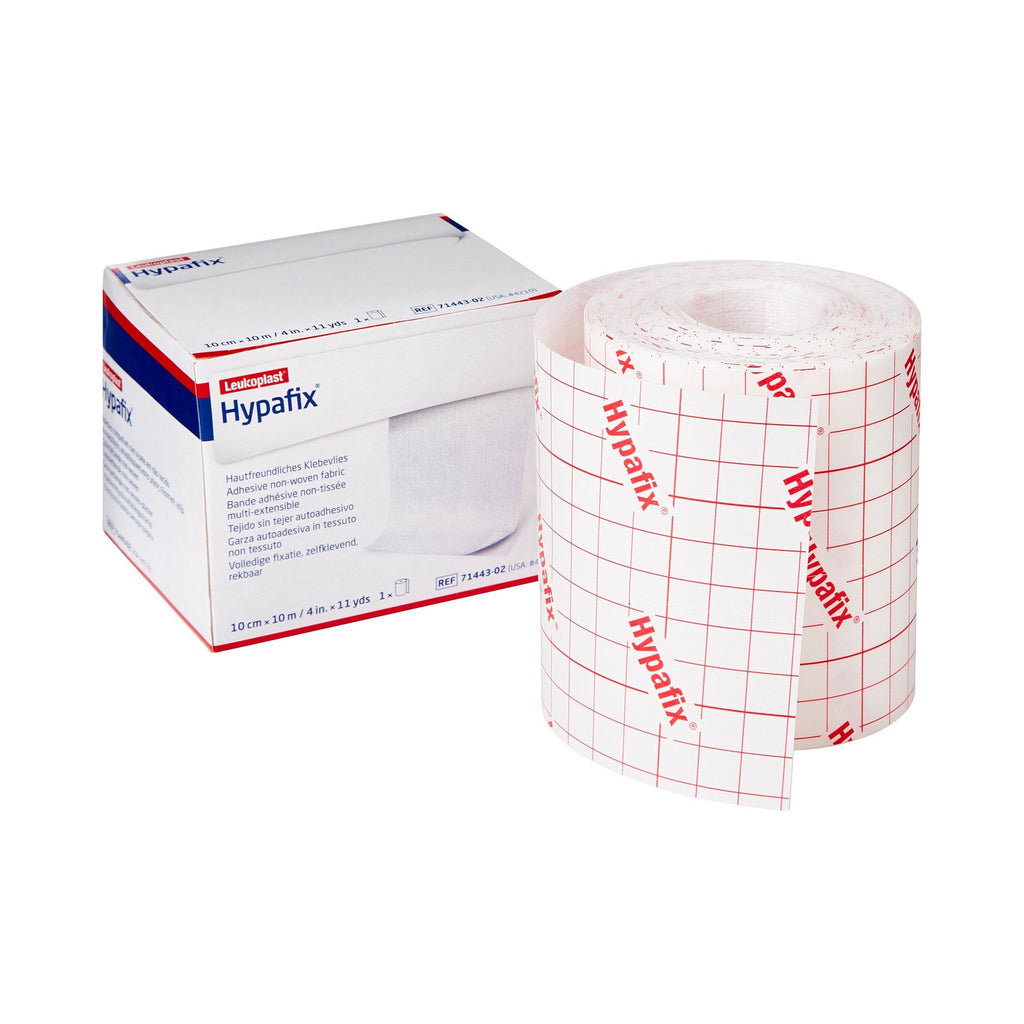 HypafixÂ® Nonwoven Dressing Retention Tape, 4 Inch x 10 Yard, White