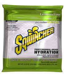 SqwincherÂ® Powder PackÂ® Lemon-Lime Electrolyte Replenishment Drink Mix, 23.83 oz. Packet