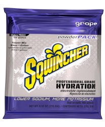 SqwincherÂ® Powder PackÂ® Grape Electrolyte Replenishment Drink Mix, 23.83 oz. Packet