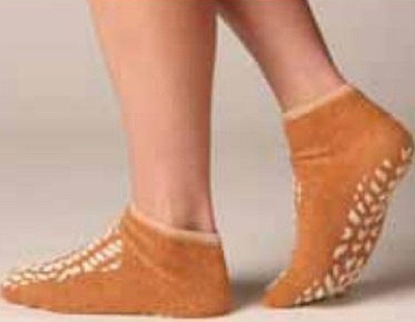 Terry TreadsÂ¨ Fall Management Slipper Socks