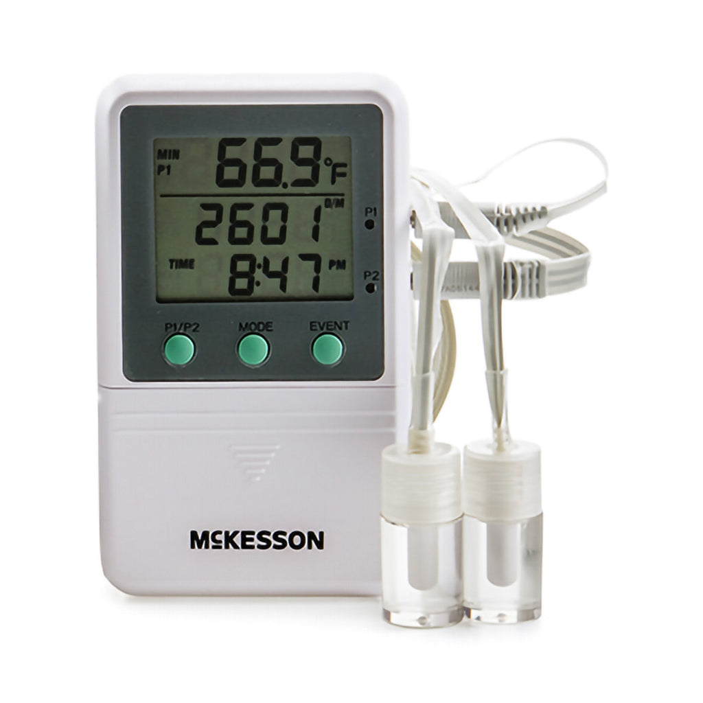 McKesson Refrigerator / Freezer Thermometer, Digital Display, -58Â¡ to +158Â¡F (-50Â¡ to +70Â¡C)