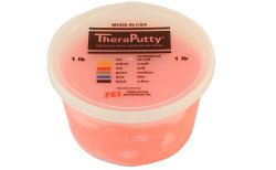 CanDoÂ¨ Antimicrobial TheraputtyÂ¨ Exercise Material, 1 lb., Red