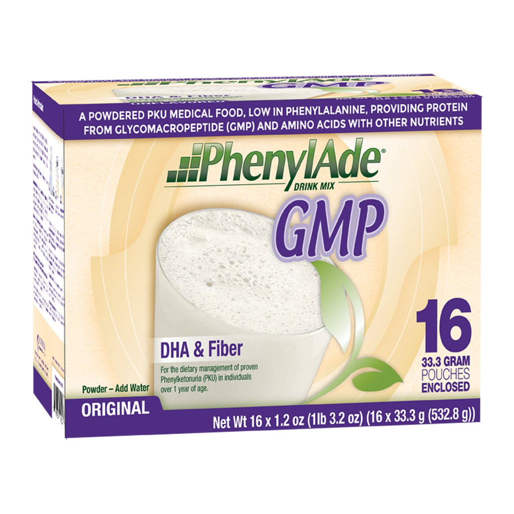 PhenylAdeÂ® GMP Chocolate Flavor PKU Oral Supplement, 33.3 Gram Individual Packet