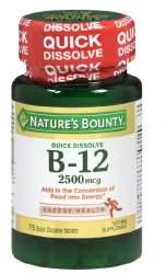 Nature's Bounty® B-12 Vitamin Supplement