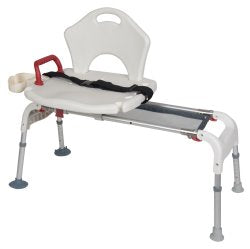 driveÂª Aluminum Bath Transfer Bench, 21 Ã 25 Inch Seat Height