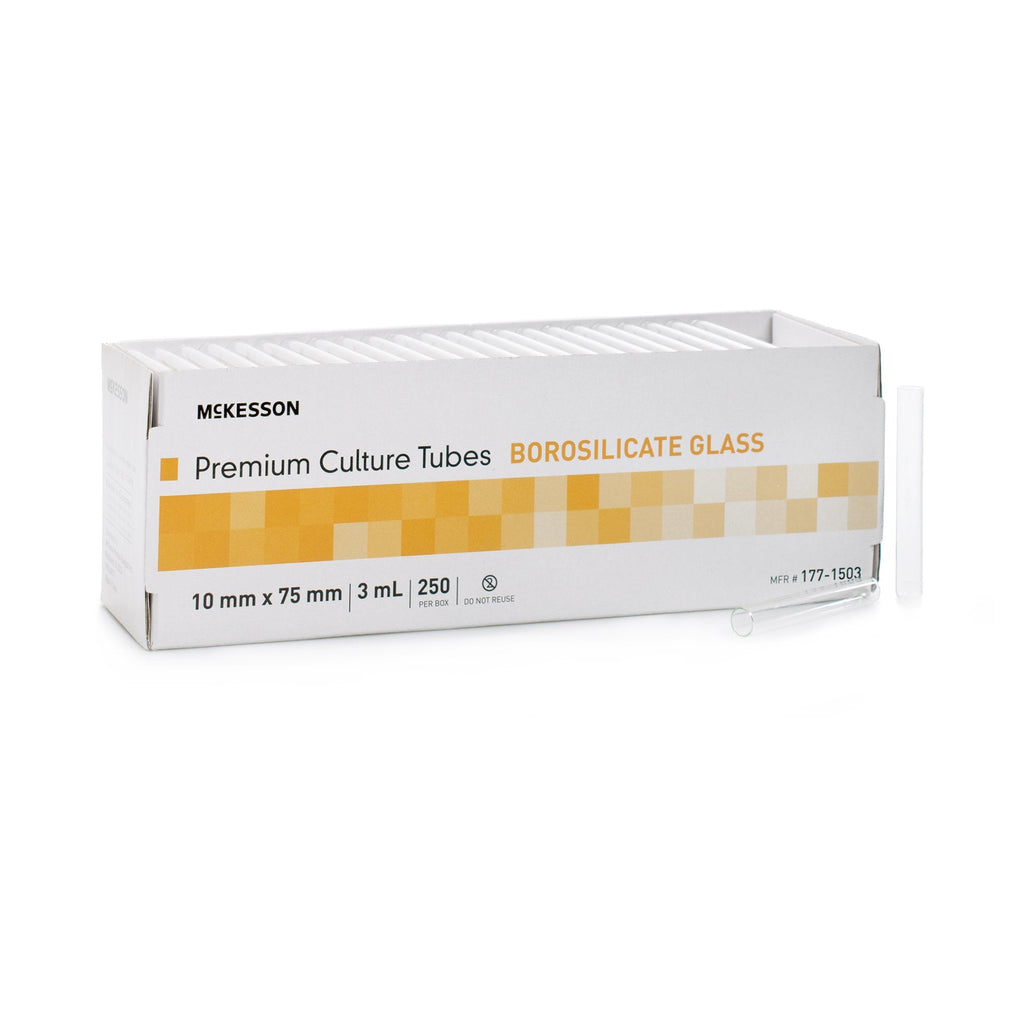 McKesson Glass Test Tube, 10 x 75 mm