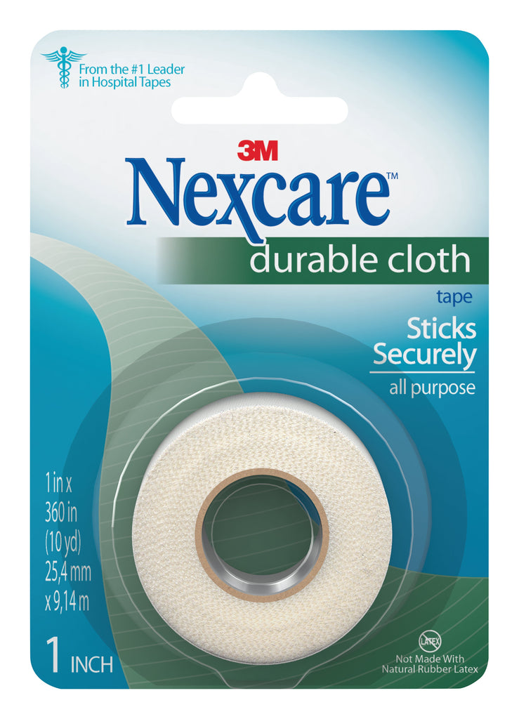 3Mâ„¢ Nexcareâ„¢ Cloth Medical Tape, 1 Inch x 10 Yard, White