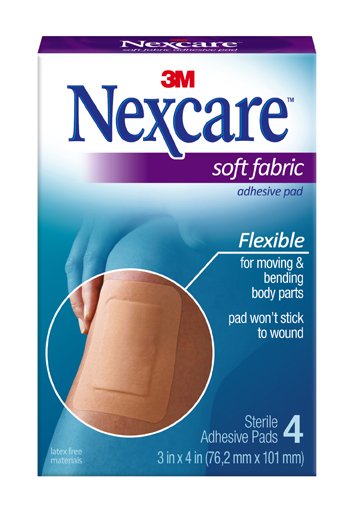 Nexcareâ„¢ Tan Adhesive Strip, 3 x 4 Inch