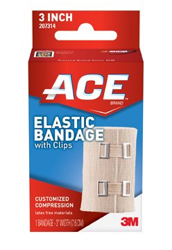3Mâ„¢ ACEâ„¢ Elastic Bandage with Clips, 3-Inch Width