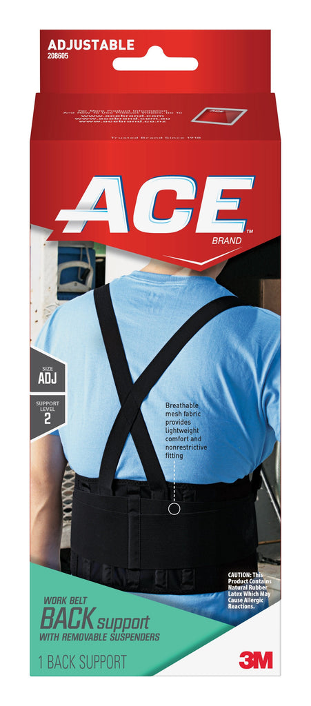 3Mâ„¢ Aceâ„¢ Back Support Belt, Adjustable, One Size Fits Most