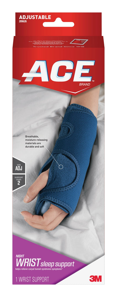 3Mâ„¢ Aceâ„¢ Night Wrist Support, Left or Right Hand