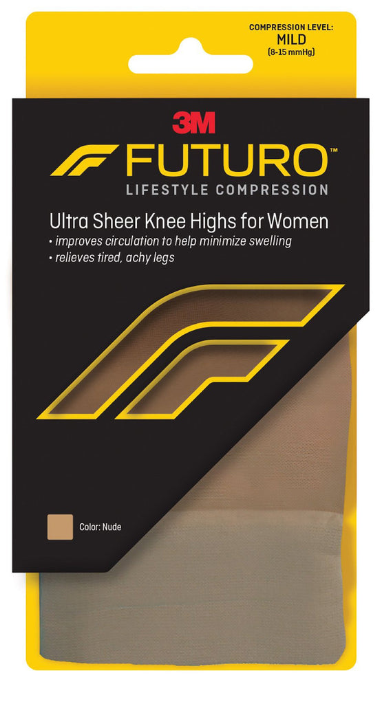 3Mâ„¢ Futuroâ„¢ Compression Pantyhose, Large, Nude